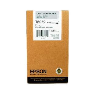 IJ EPSON C13T603900 LIGHT BLACK