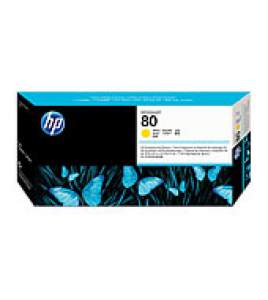 IJ HP C4823A No.80+HLAVA YELLOW
