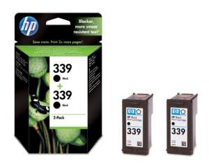 IJ HP C9504EE C8767EE No.339 BLACK DUO