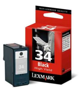 IJ LEXMARK 18C0034E No.34 XL BLACK