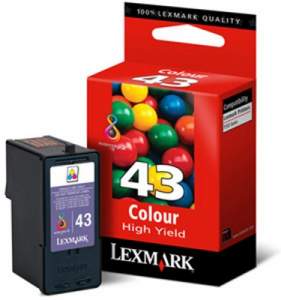 IJ LEXMARK 18YX143E No.43XL COLOR