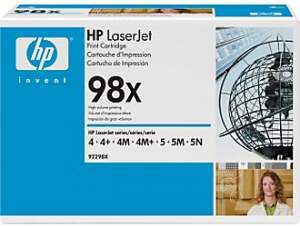 TO HP 92298X CANON EP-E HC BLACK