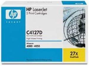 TO HP C4127A No.27 HC BLACK DUO