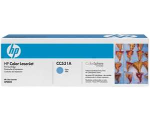 TO HP CC531A CYAN