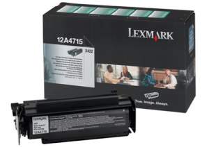 TO LEXMARK 12A4715 HC BLACK