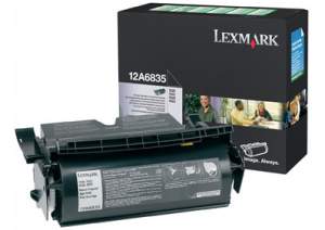 TO LEXMARK 12A6835 BLACK