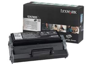 TO LEXMARK 12A7405 BLACK
