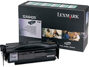 TO LEXMARK T430 12A8420 BLACK
