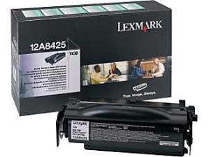 TO LEXMARK T430 12A8425 BLACK HC