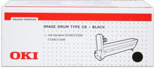 TO OKI C5300 42126608 VALEC BLACK