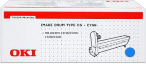 TO OKI C5300 42126607 VALEC CYAN