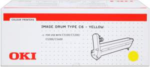 TO OKI C5300 42126605 VALEC YELLOW