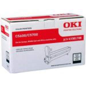 TO OKI C5600/5700 43381708 VALEC BLACK