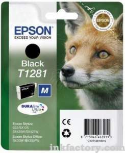 IJ EPSON T12814010 BLACK