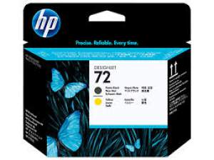 IJ HP C9384A No.72 MATTE BLACK+ YELLOW